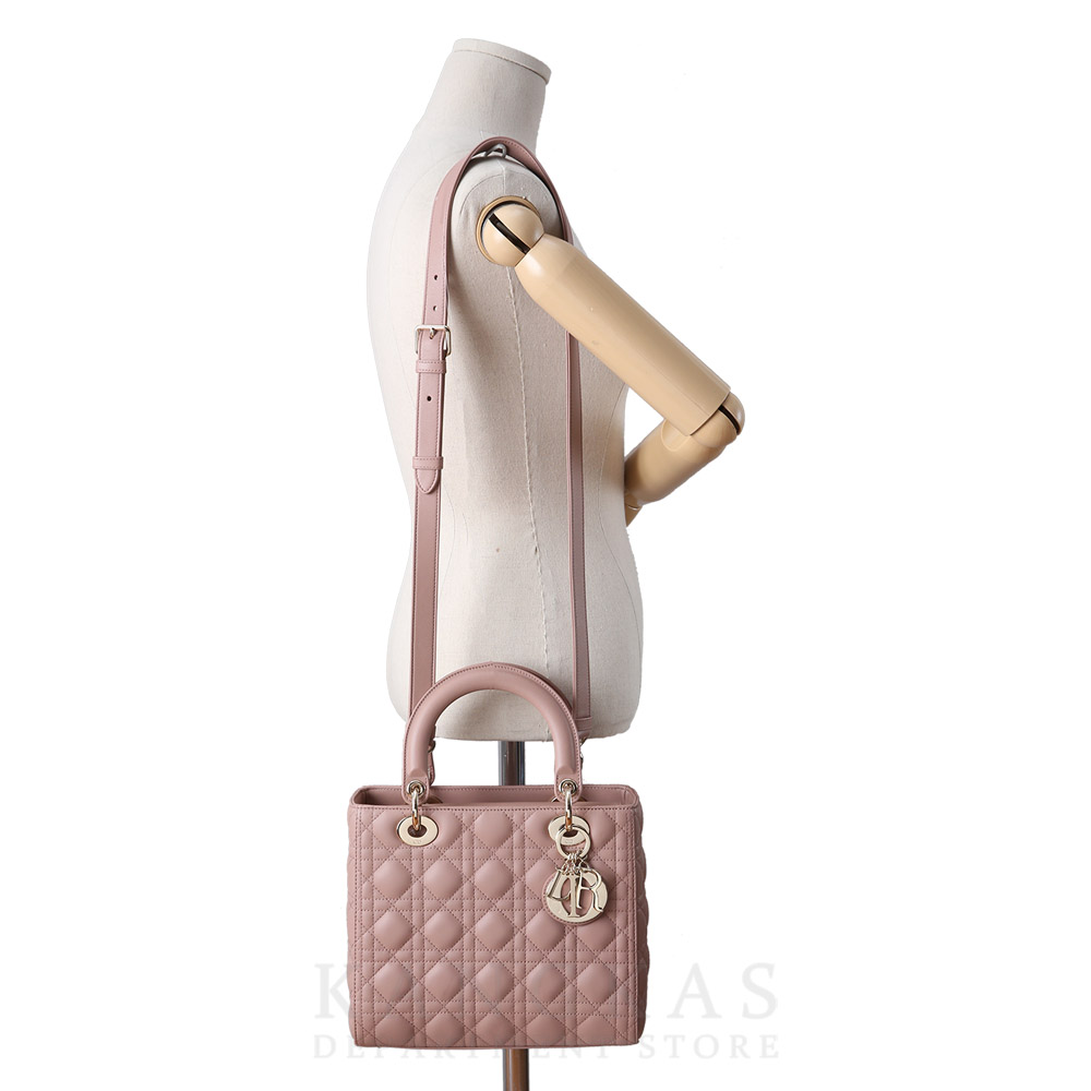 CHRISTIAN DIOR(USED)크리스찬디올 레이디디올 미디움 백